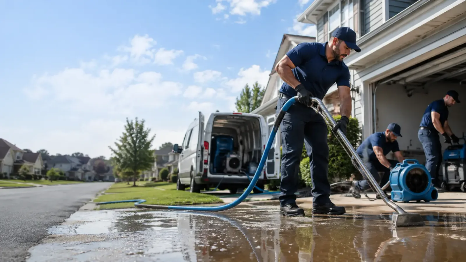 Flood Damage Restoration in Applegate, MI